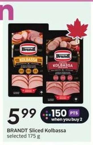 BRANDT Sliced Kolbassa