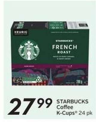STARBUCKS Coffee K-Cups 24 pk