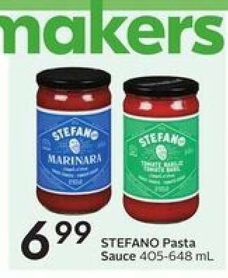Stefano Pasta Sauce