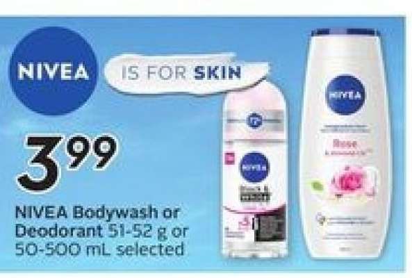 NIVEA Bodywash or Deodorant