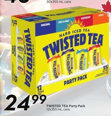 TWISTED TEA Party Pack