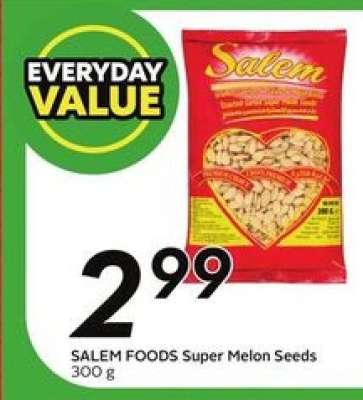 SALEM FOODS Super Melon Seeds