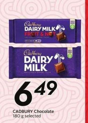 CADBURY Chocolate