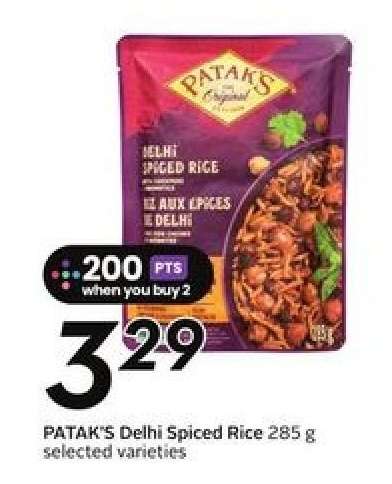 PATAK'S Delhi Spiced Rice 285 g