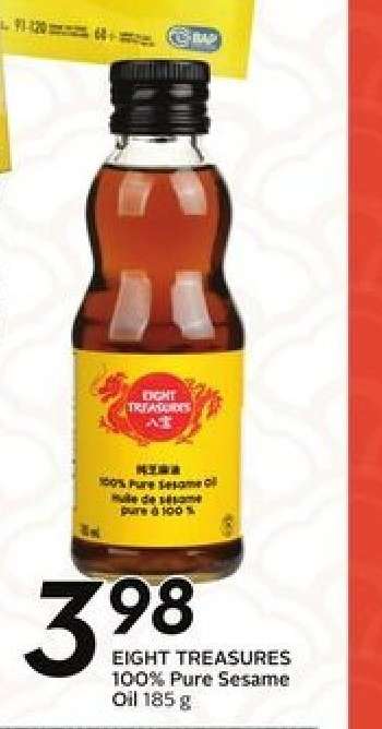 EIGHT TREASURES 100% Pure Sesame Oil