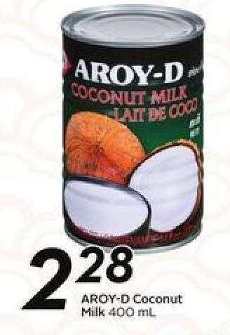 AROY-D COCONUT MILK, 400 mL