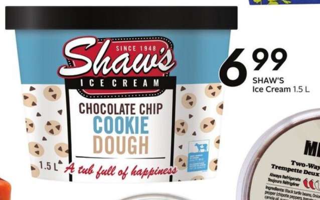 SHAW'S Ice Cream 1.5 L