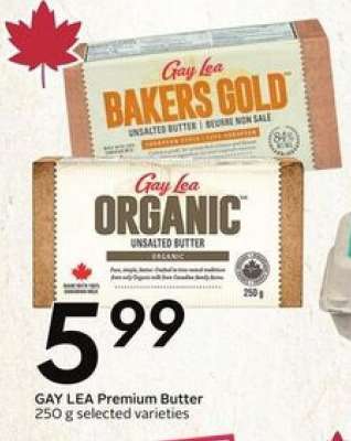 GAY LEA PREMIUM BUTTER