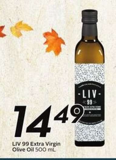 LIV 99 Extra Virgin Olive Oil 500 mL