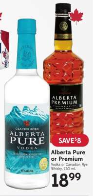 Alberta Pure or Premium