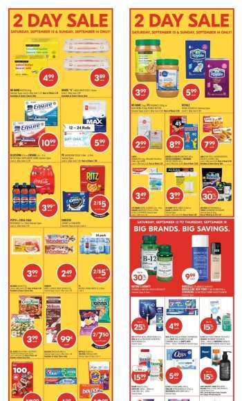 Shoppers Drug Mart Flyer - September 13, 2025 - September 18, 2025.