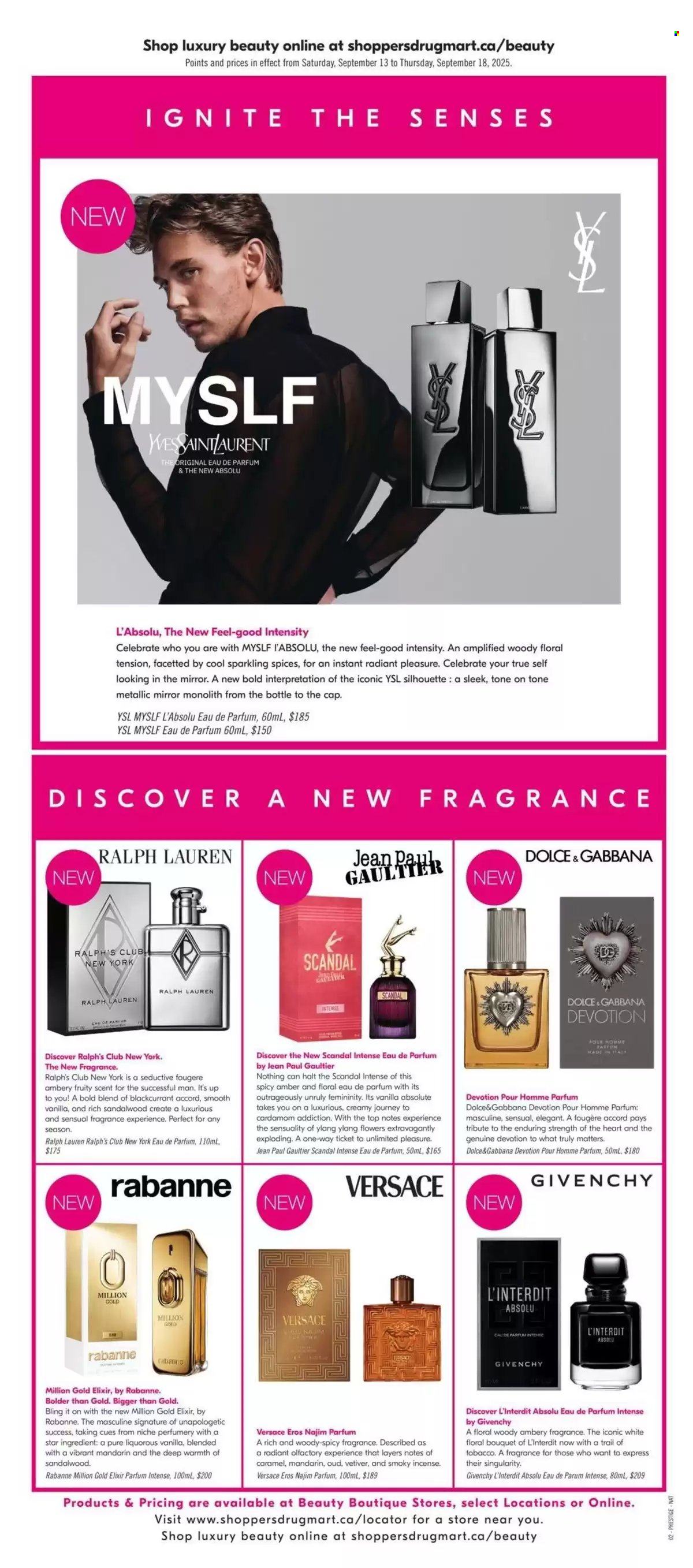 Shoppers Drug Mart flyer - September 13, 2025 - September 18, 2025. Page 10