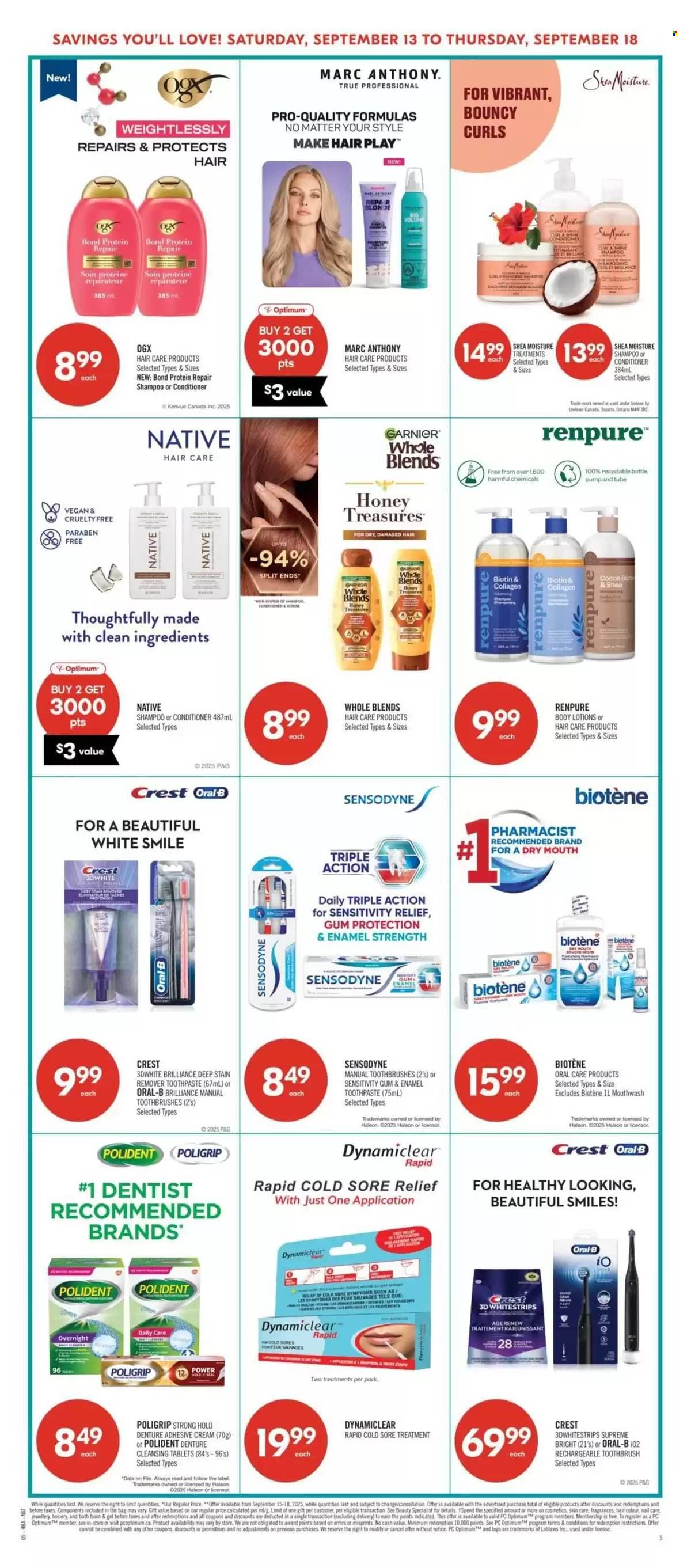 Shoppers Drug Mart flyer - September 13, 2025 - September 18, 2025. Page 12