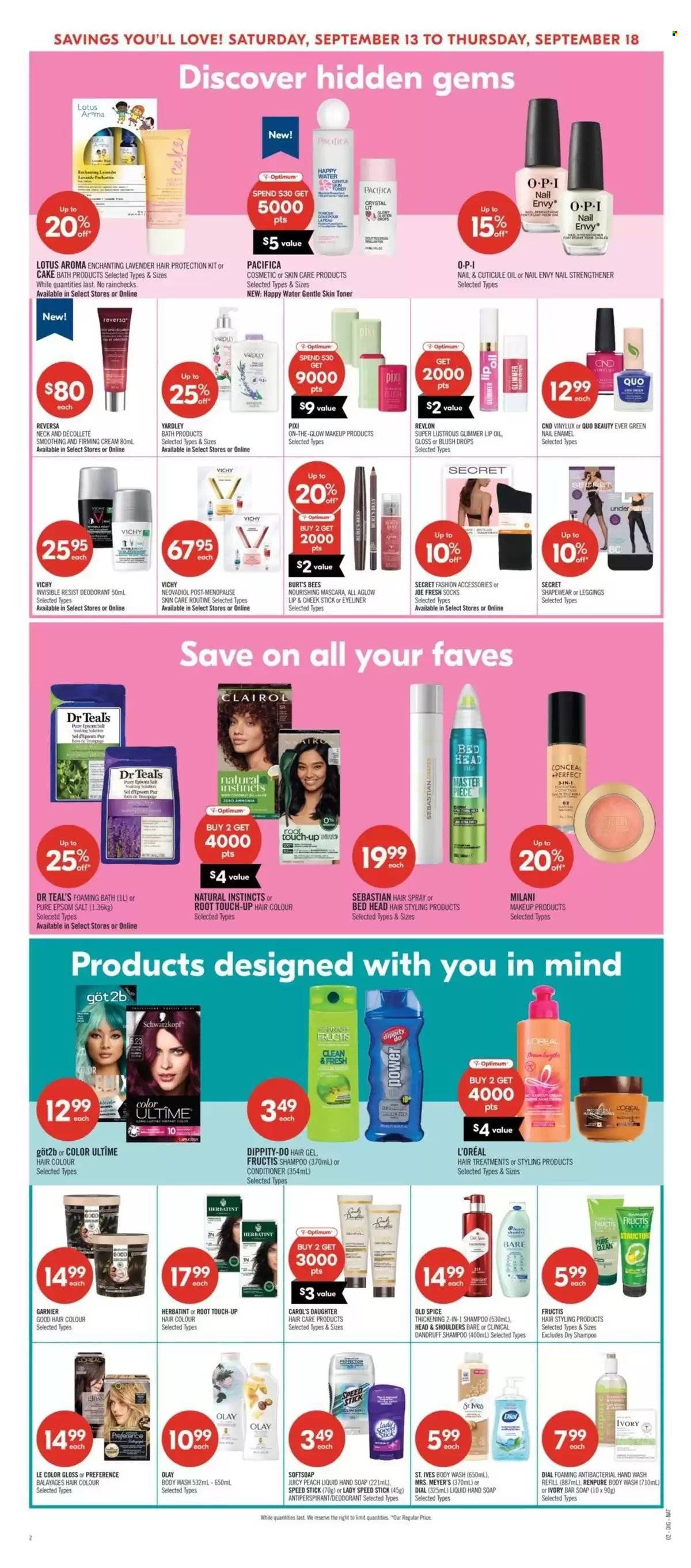 Shoppers Drug Mart flyer - September 13, 2025 - September 18, 2025. Page 18