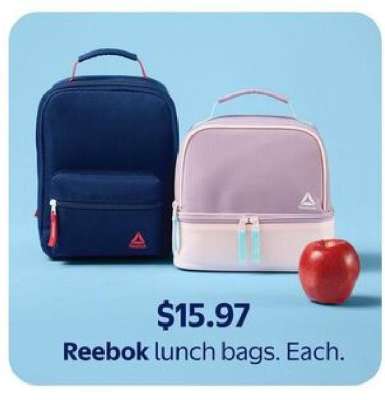 Reebok Lunch Bags