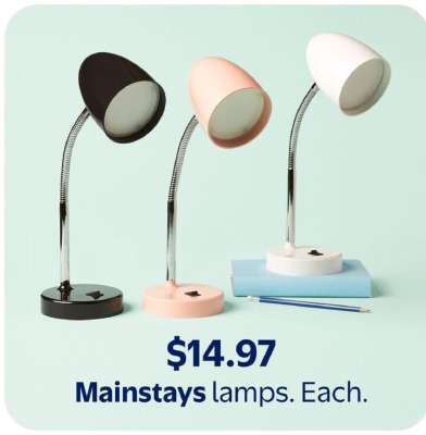 Mainstays lamps
