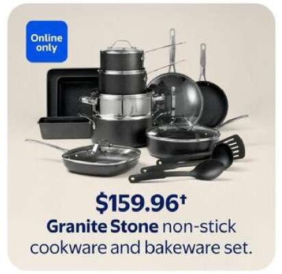 Granite Stone non-stick cookware and bakeware set