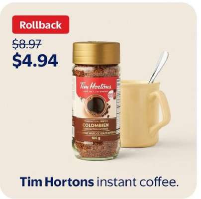 Tim Hortons Instant Coffee