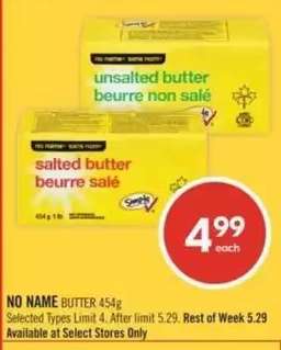 NO NAME BUTTER 454g