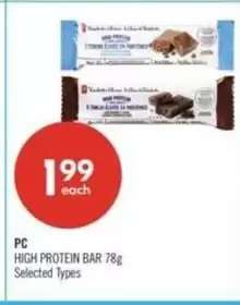 PC HIGH PROTEIN BAR 78g