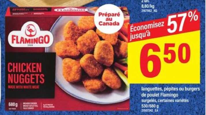 Flamingo Chicken Nuggets