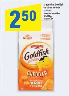 Goldfish Cheddar