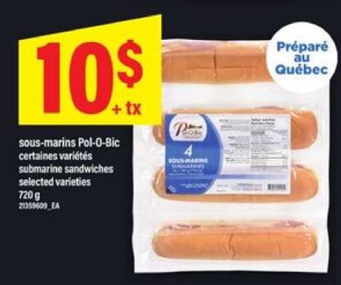 sous-marins Pol-O-Bic