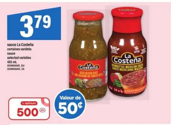 sauce La Costeña
