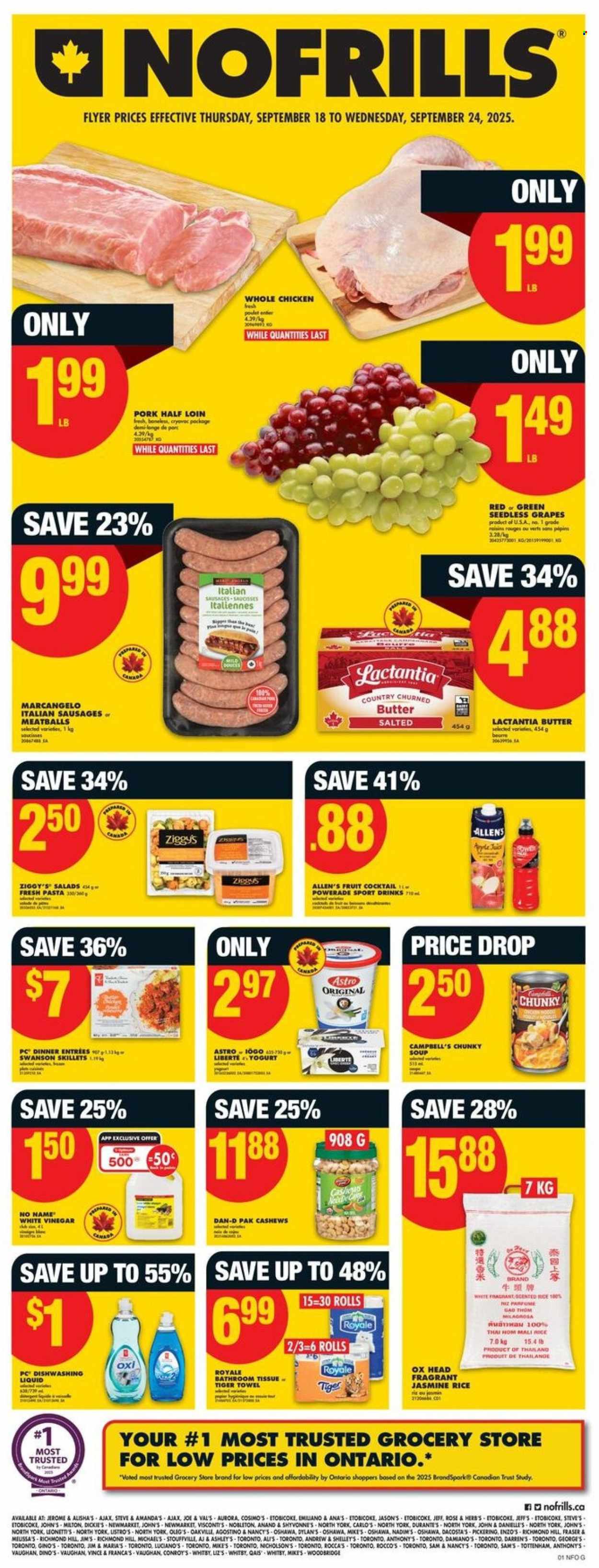 No Frills flyer - September 18, 2025 - September 24, 2025. Page 1