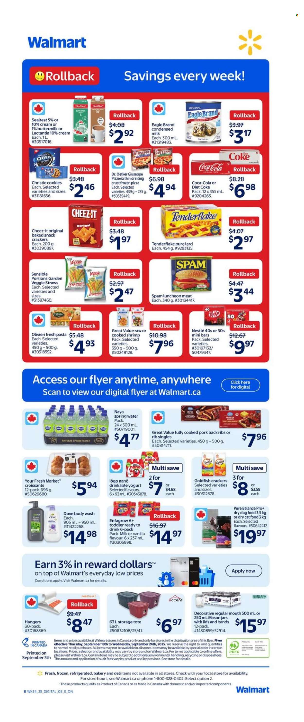 Walmart flyer - September 18, 2025 - September 24, 2025. Page 2