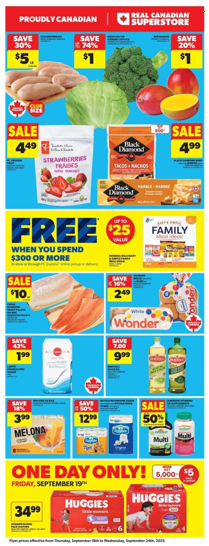 Real Canadian Superstore Flyer - September 18, 2025 - September 24, 2025.