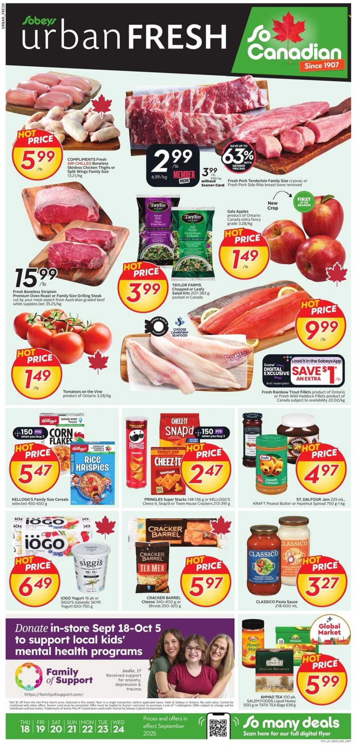 Sobeys Urban Fresh flyer - September 18, 2025 - September 24, 2025. Page 1