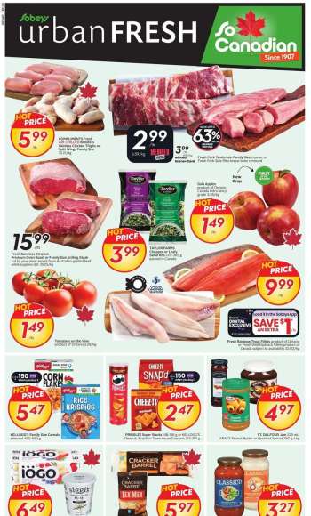 Sobeys Urban Fresh Flyer - September 18, 2025 - September 24, 2025.