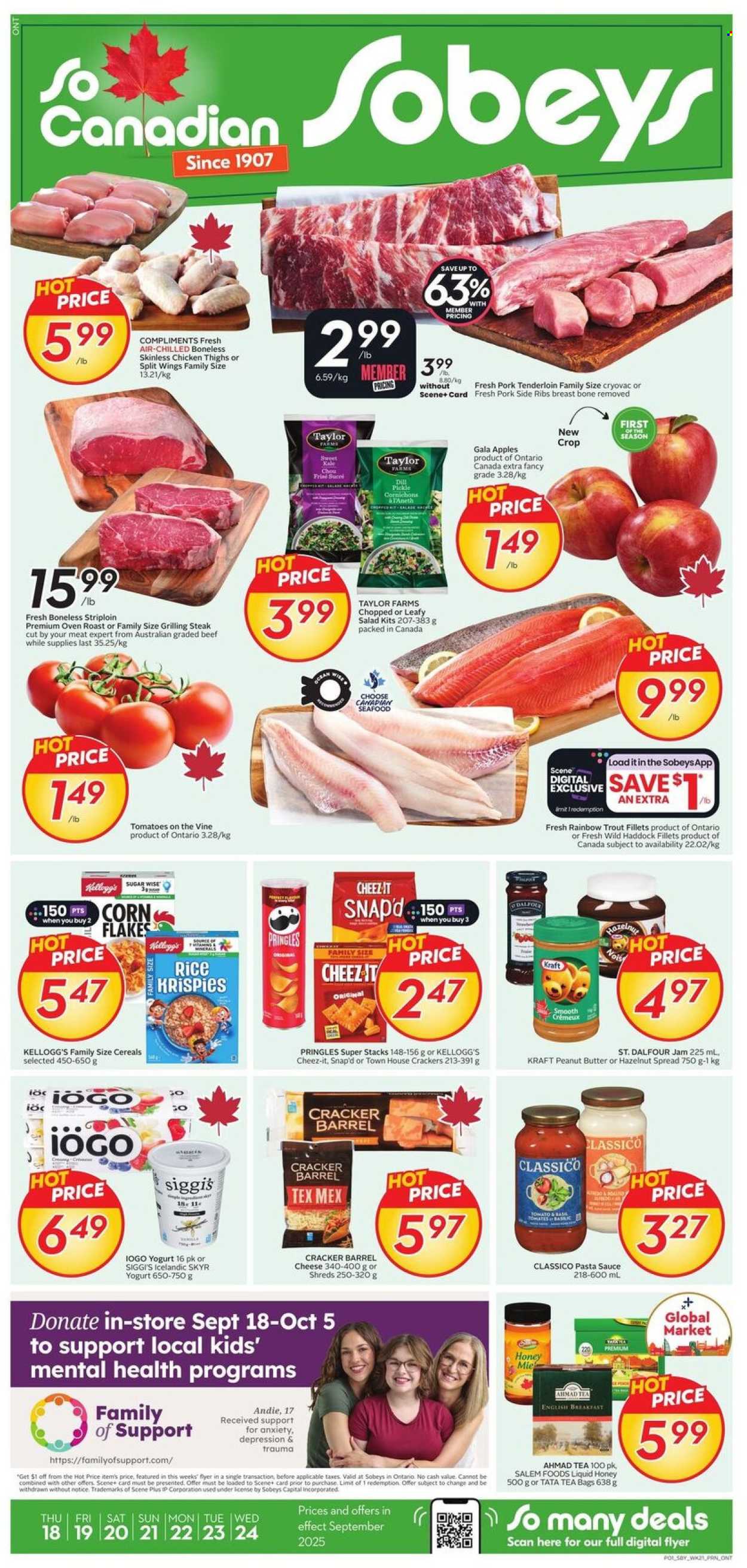 Sobeys flyer - September 18, 2025 - September 24, 2025. Page 1