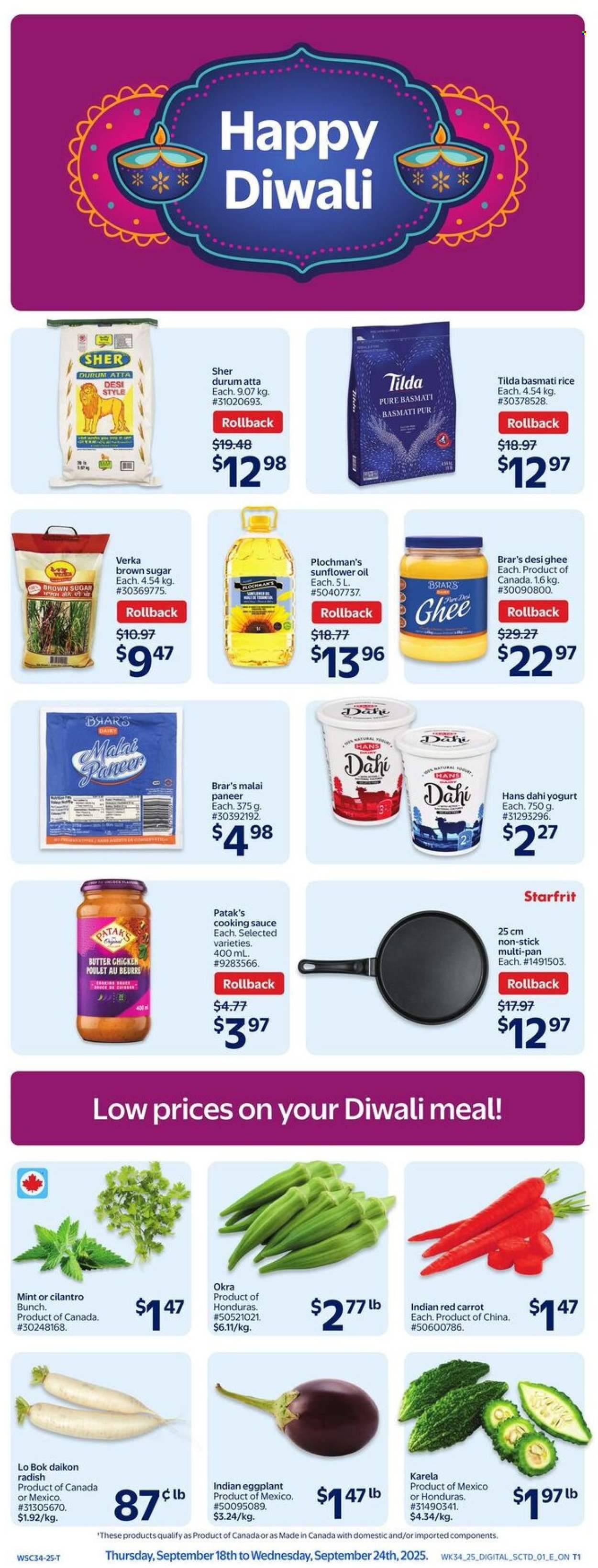 Walmart flyer - September 18, 2025 - September 24, 2025. Page 1