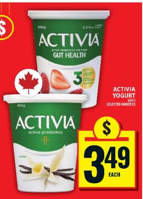 Activia Yogurt