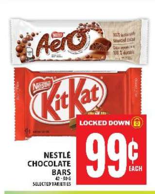 Nestlé Chocolate Bars