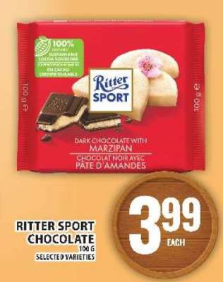 RITTER SPORT CHOCOLATE