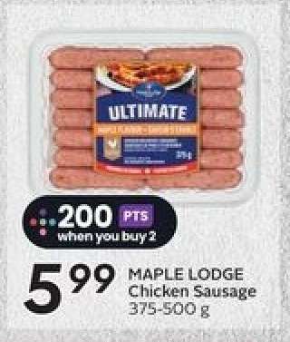 MAPLE LODGE Chicken Sausage