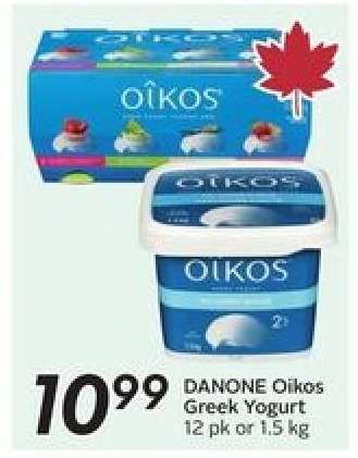 DANONE OIKOS GREEK YOGURT