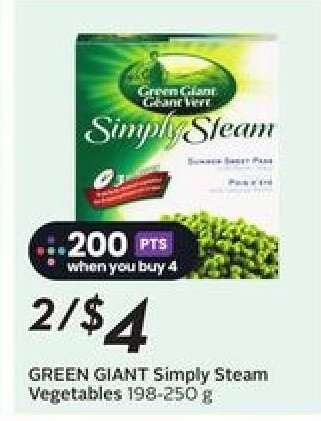 GREEN GIANT Simply Steam Vegetables