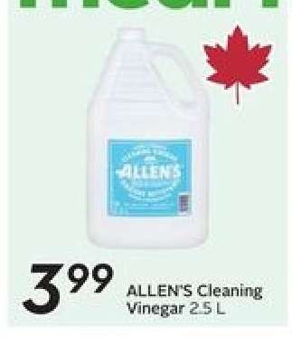 ALLEN'S Cleaning Vinegar 2.5 L