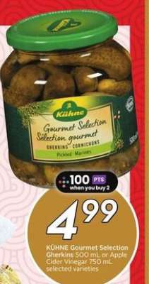Kühne Gourmet Selection Gherkins