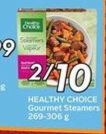 HEALTHY CHOICE GOURMET STEAMERS