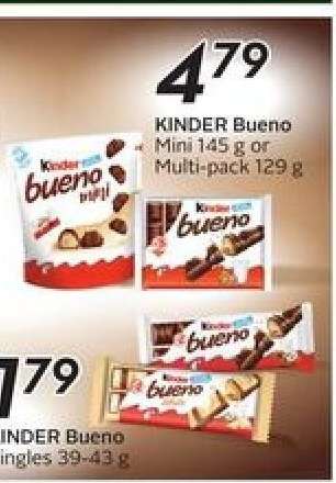 KINDER Bueno Mini or Multi-pack