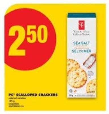 PC SCALLOPED CRACKERS