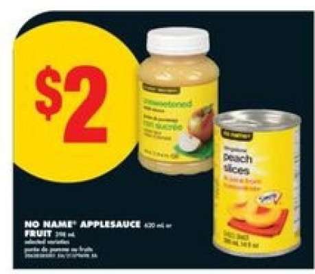 NO NAME Applesauce / Fruit