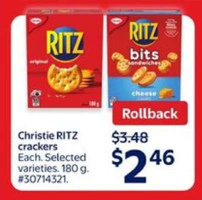 Christie Ritz Crackers