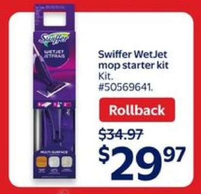 SWIFFER WETJET MOP STARTER KIT