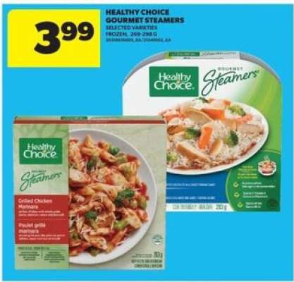 HEALTHY CHOICE GOURMET STEAMERS